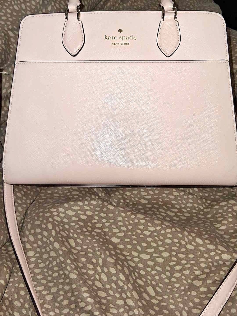 kate spade Pale Pink Structured Satchel